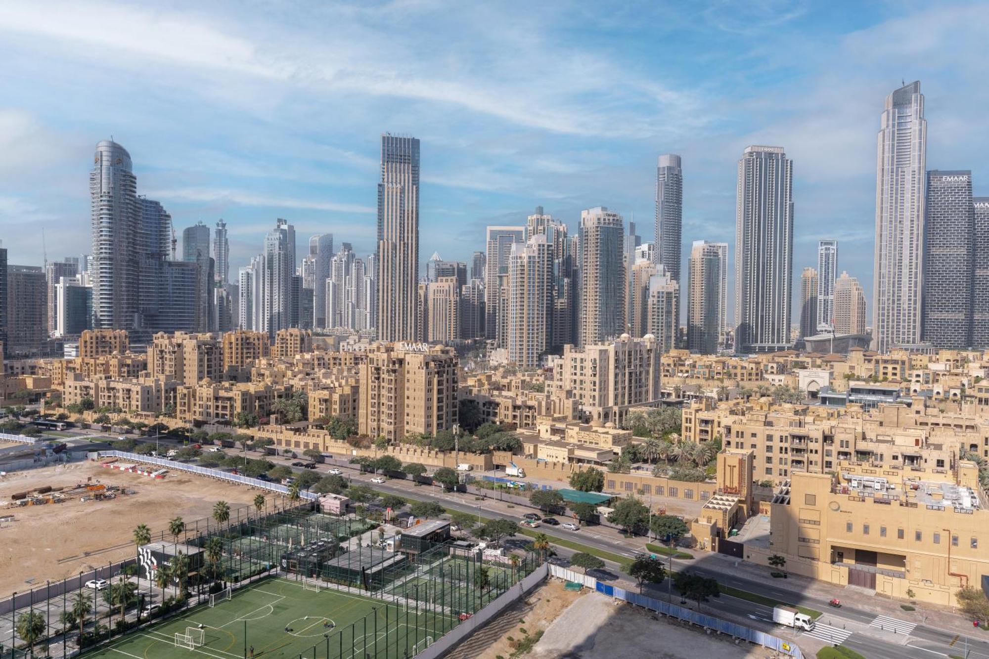 Chic 2Br Apartment, Prime Location Near Dubai Mall - Allsopp&Allsopp 외부 사진